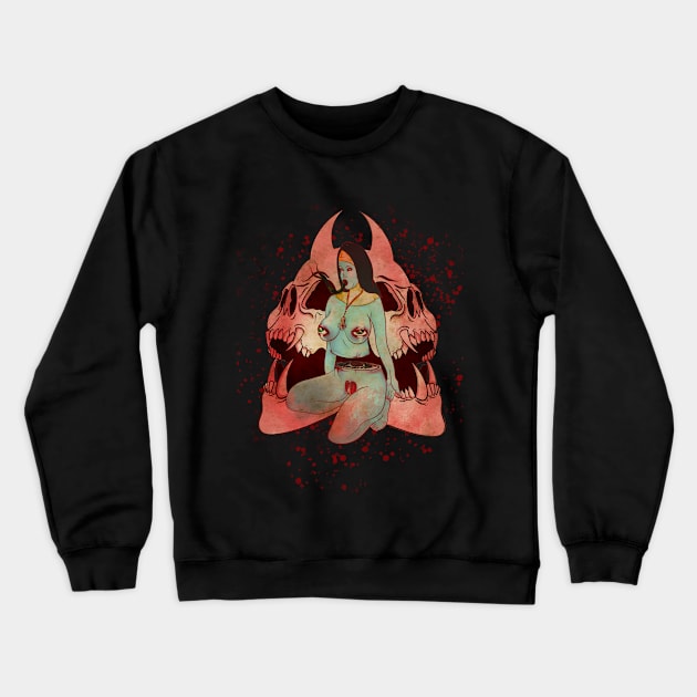 All seeing Crewneck Sweatshirt by HagAttack